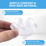 Wagleriz almohadilla nasal AirFit P10 suave, silicona médica para mayor confort