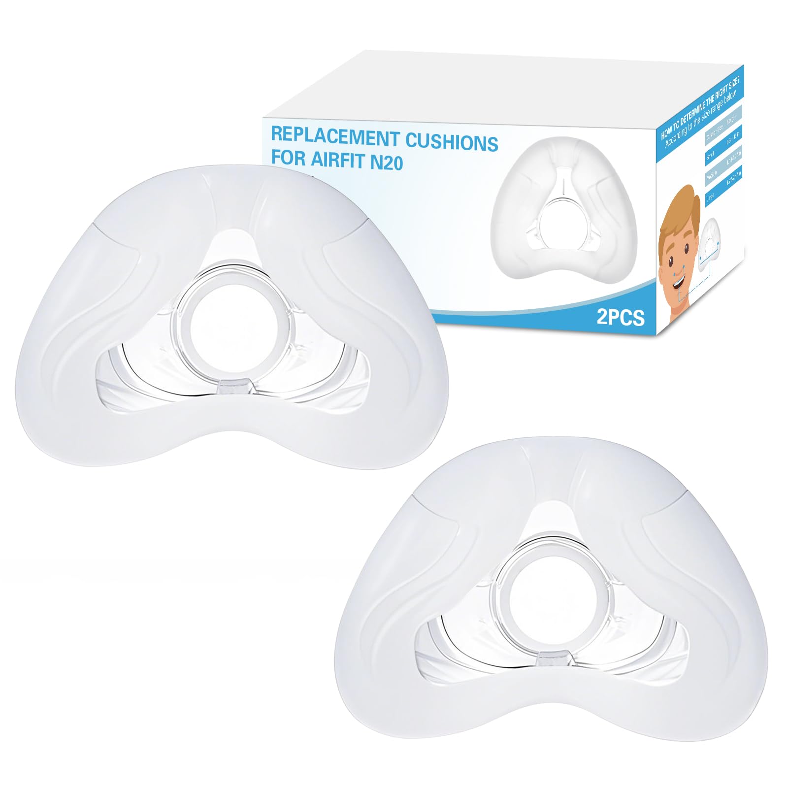 Wagleriz: almohadilla nasal para AirFit N20 con ajuste perfecto y sellado estable nocturno