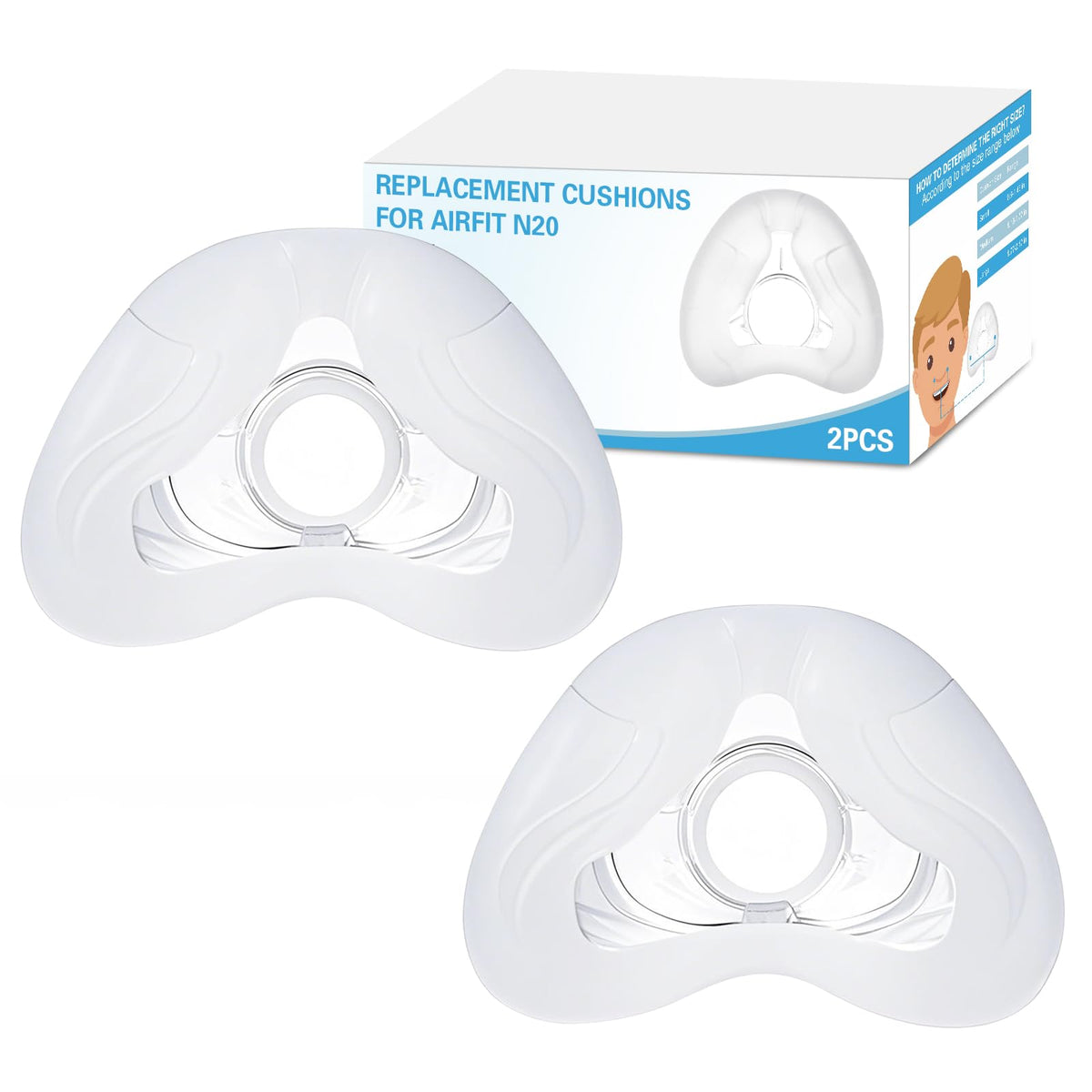 Wagleriz: almohadilla nasal para AirFit N20 con ajuste perfecto y sellado estable nocturno