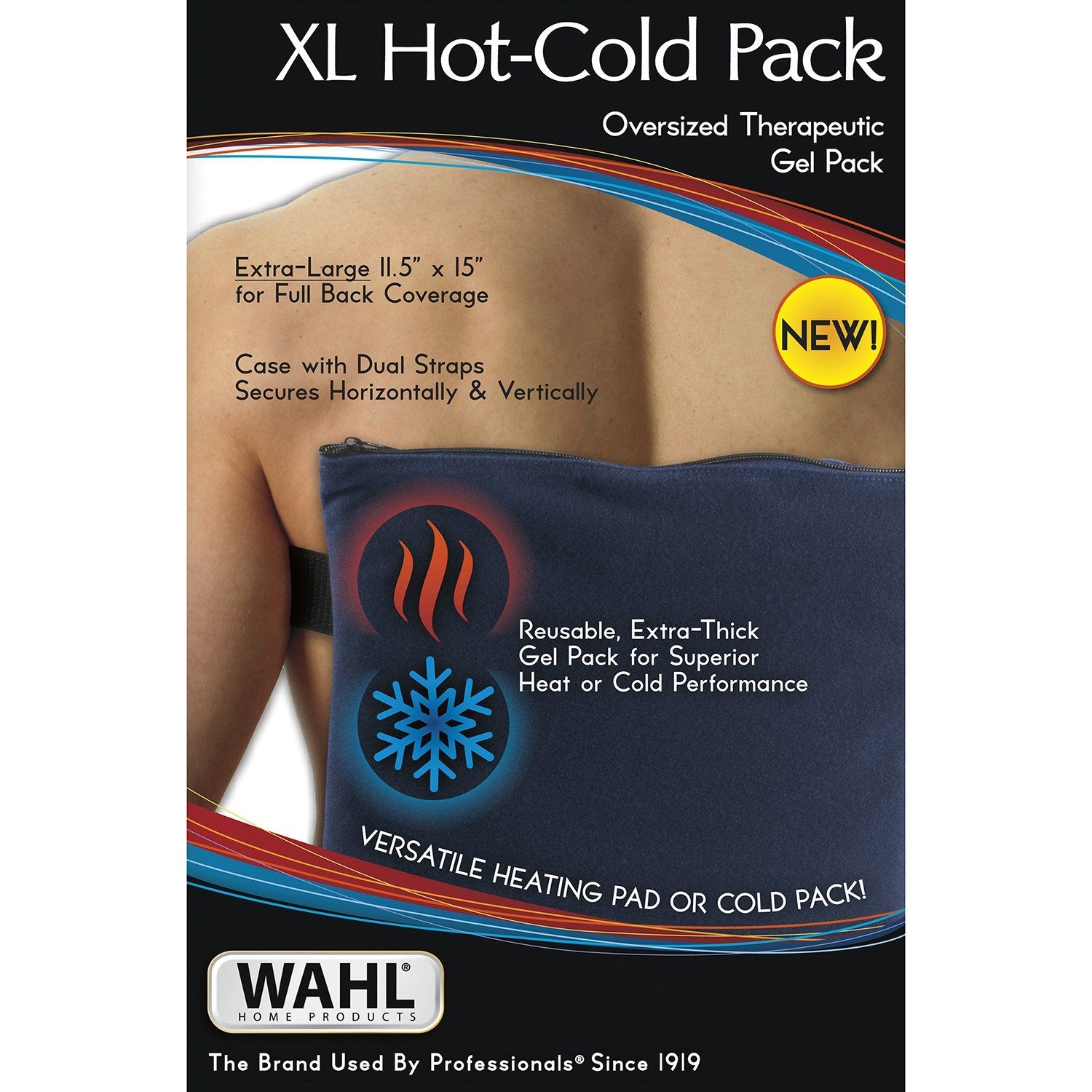 Wahl XL uso cuello y hombros, alivio localizado cuando trabajas.