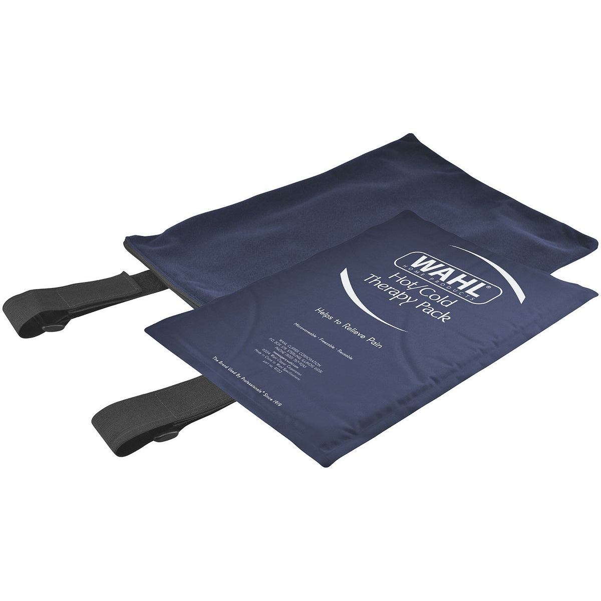 Wahl XL terapia caliente-fría, vista frontal para uso diario.