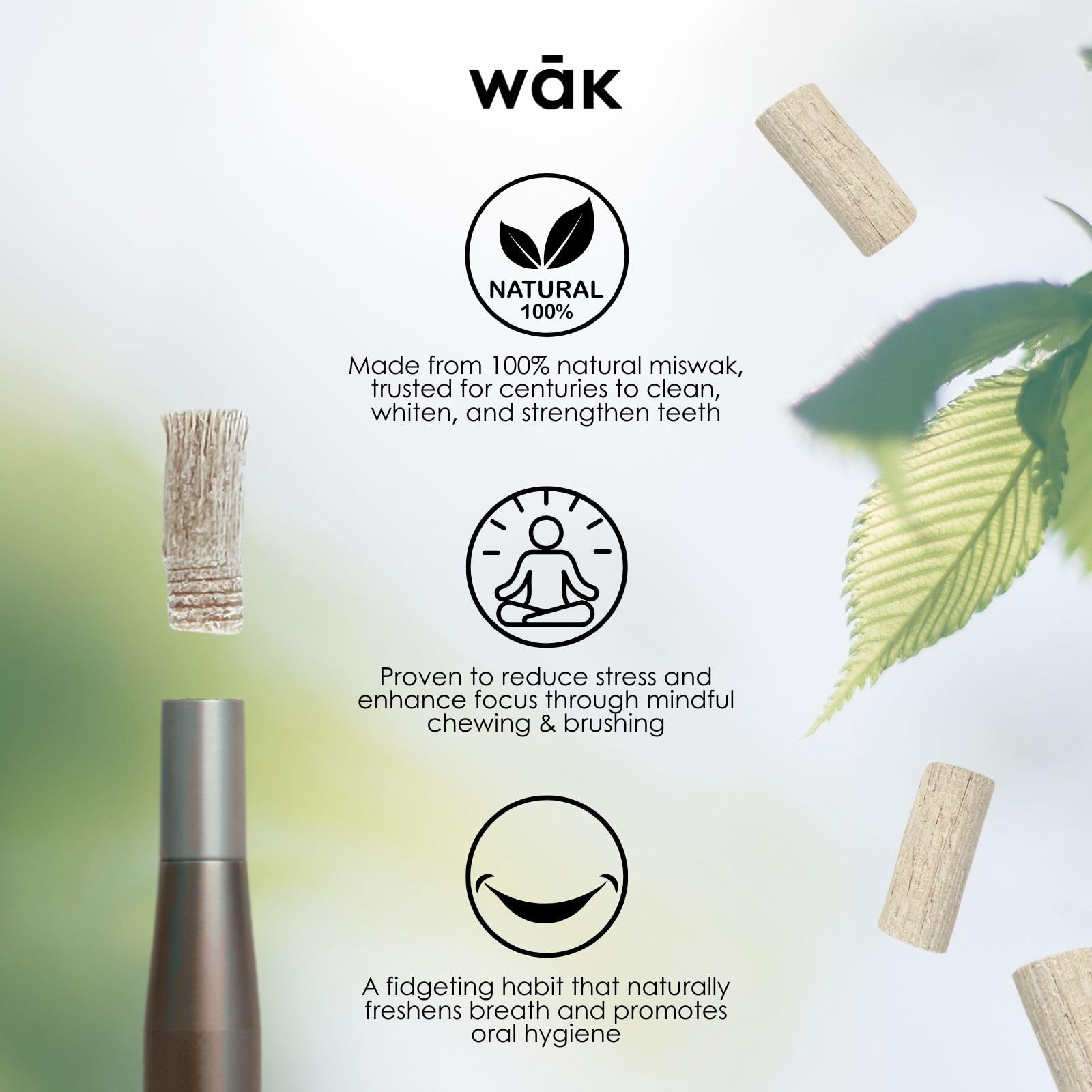 wāk Stick diseño urbano para modos de vida activos.