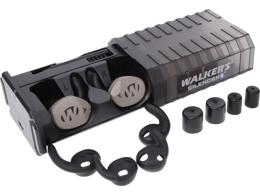 Walker’s Silencer 2.0 protección de 24 dB frente a disparos y ruidos intensos.