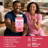 Consumo diario con gomitas Wanish Calcio Citrato para hábitos saludables.