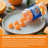 Gominolas Wanish calcio citrato 1200 mg sin azucar