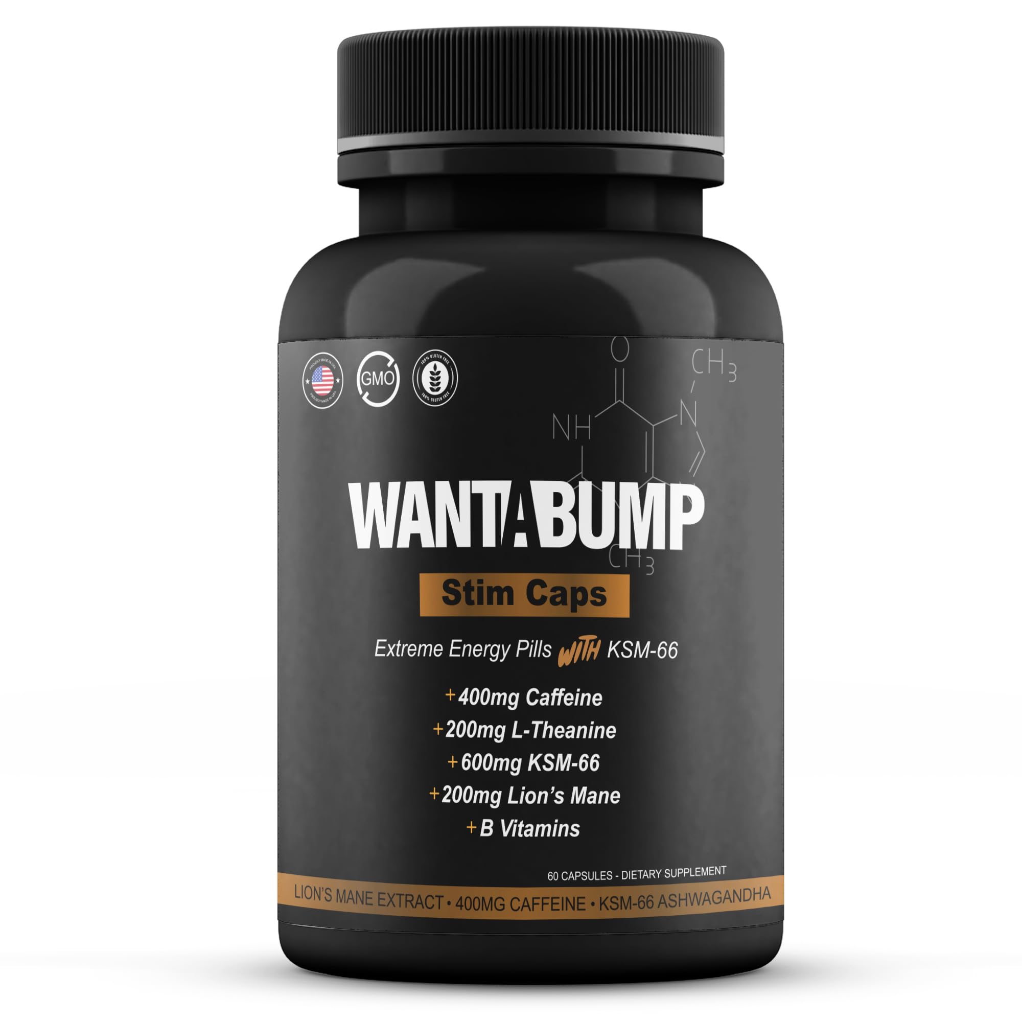 Cápsulas de Want A BUMP Original para energía extrema