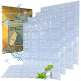 WAQIWARON hojas de hielo reutilizables planas para nevera, enfriamiento estable y prolongado.