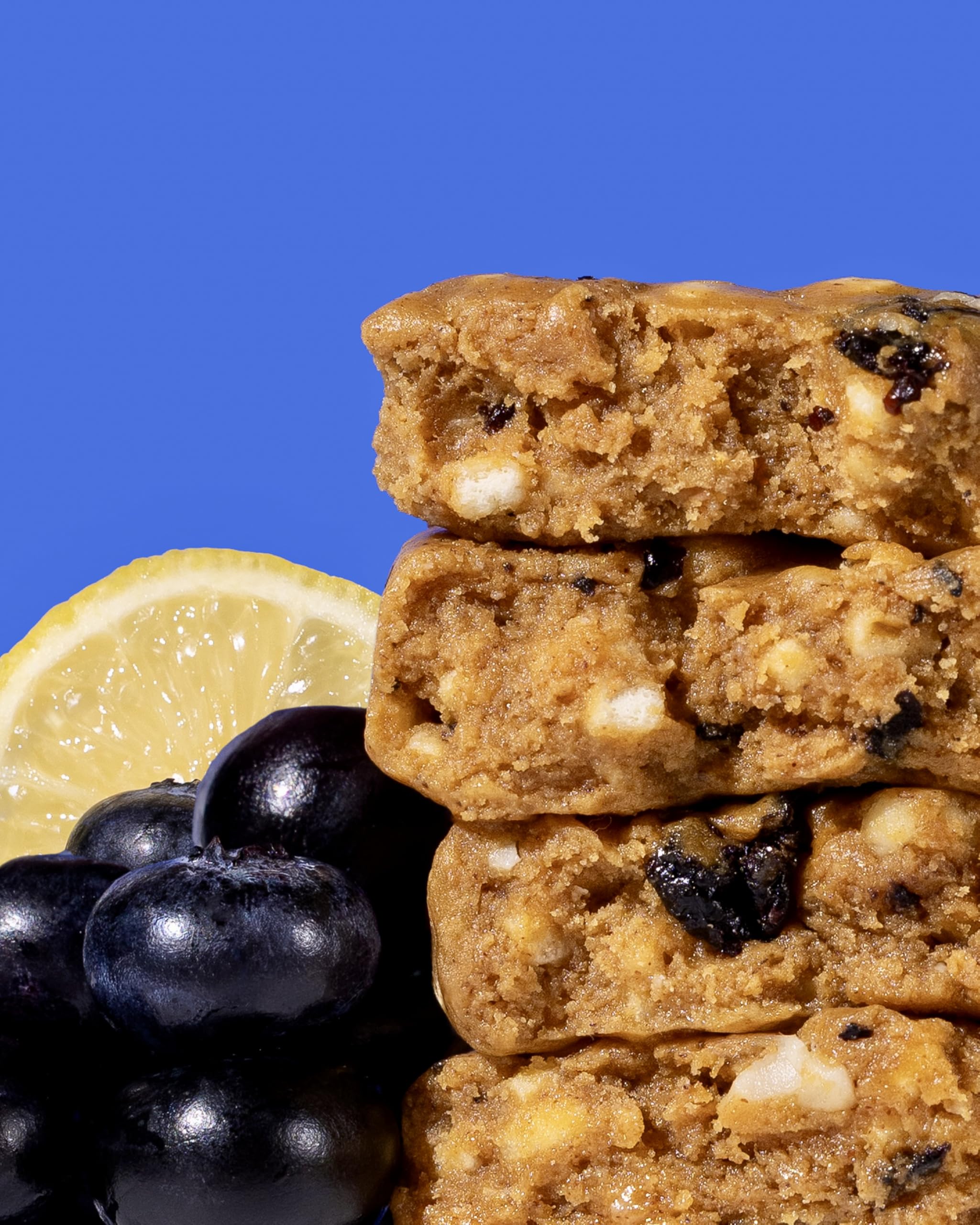 War on Sugar barra proteína limón-arándano, porción ideal para viaje