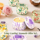 WarmEmbrace empaque floral regalo: presentación elegante para compartir aromas.