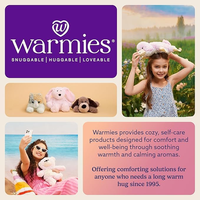 Warmies otter tacto suave y acogedor ideal para lectura.