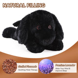 Peluche WarmPal con semillas de lino para calor duradero.