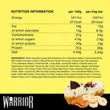 Warrior Crunch textura pegajosa-crujiente para satisfacer antojos.