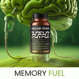 Wasabi Brain fosfatidilserina y citicolina, apoyo a funciones cognitivas.