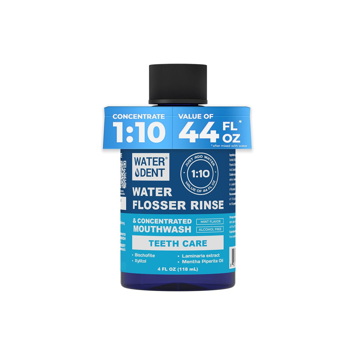 Water DENT enjuague concentrado, botella, potencia la limpieza en irrigador bucal