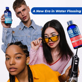 Water DENT extractos herbales calman y suavizan la experiencia de cepillado.