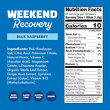 Waterboy Weekend Recovery: etiqueta sin azúcar para un estilo de vida activo