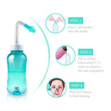Waterpulse Neti Pot con flujo patentado para un lavado suave