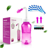 Waterpulse Neti Pot, lavado nasal suave para eliminar irritantes.