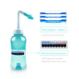 Waterpulse Neti Pot apto para adultos y niños, con dos accesorios