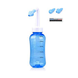 Waterpulse vaso de irrigación nasal frente, diseño ergonómico para higiene nasal diaria