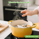 Watstion pez de hierro negro, ideal para cocinar recetas veganas