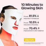 wavytalk máscara con luz infrarroja para rejuvenecimiento facial