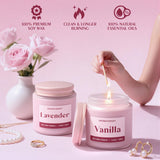 Waxcanpy jarro rosa: diseño femenino decorativo para dormitorios.
