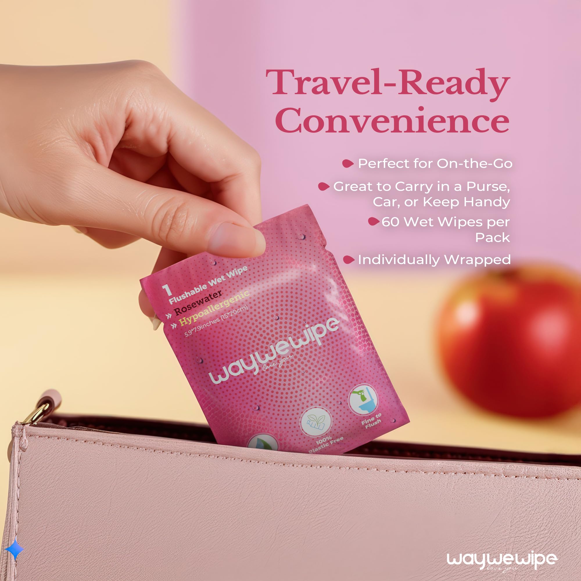 WayWeWipe diseño septic seguro y amigable con tuberías