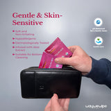 WayWeWipe toallitas femeninas para mujer con aroma suave
