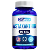 We Like Vitamins Astaxantina cápsulas blandas sobre fondo neutro, apoyo a la salud ocular