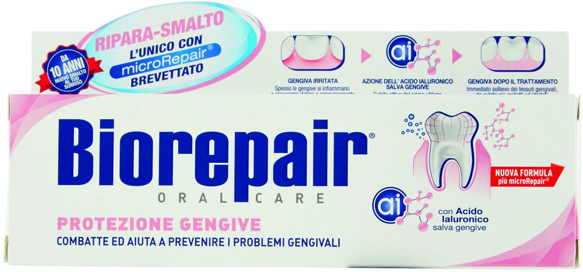 Biorepair Protección de Encías: pasta dental para cuidado diario de encías