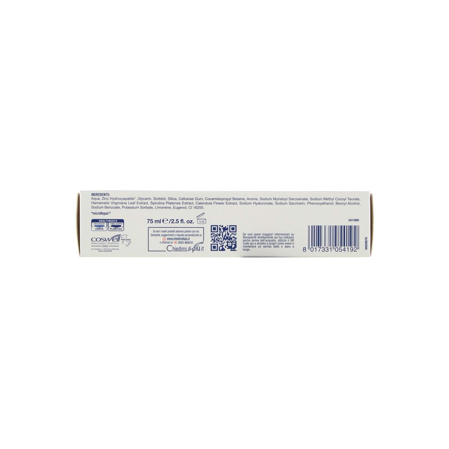 Biorepair reparación esmalte dentina: remineralización posible
