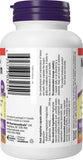 Webber Naturals Magnesium Bisglycinato 200 mg: forma bisglicinato para mayor aprovechamiento.