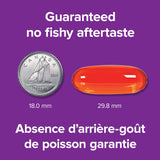 Webber Naturals Omega3 aceite de pescado, cápsulas, formato práctico para cada día.