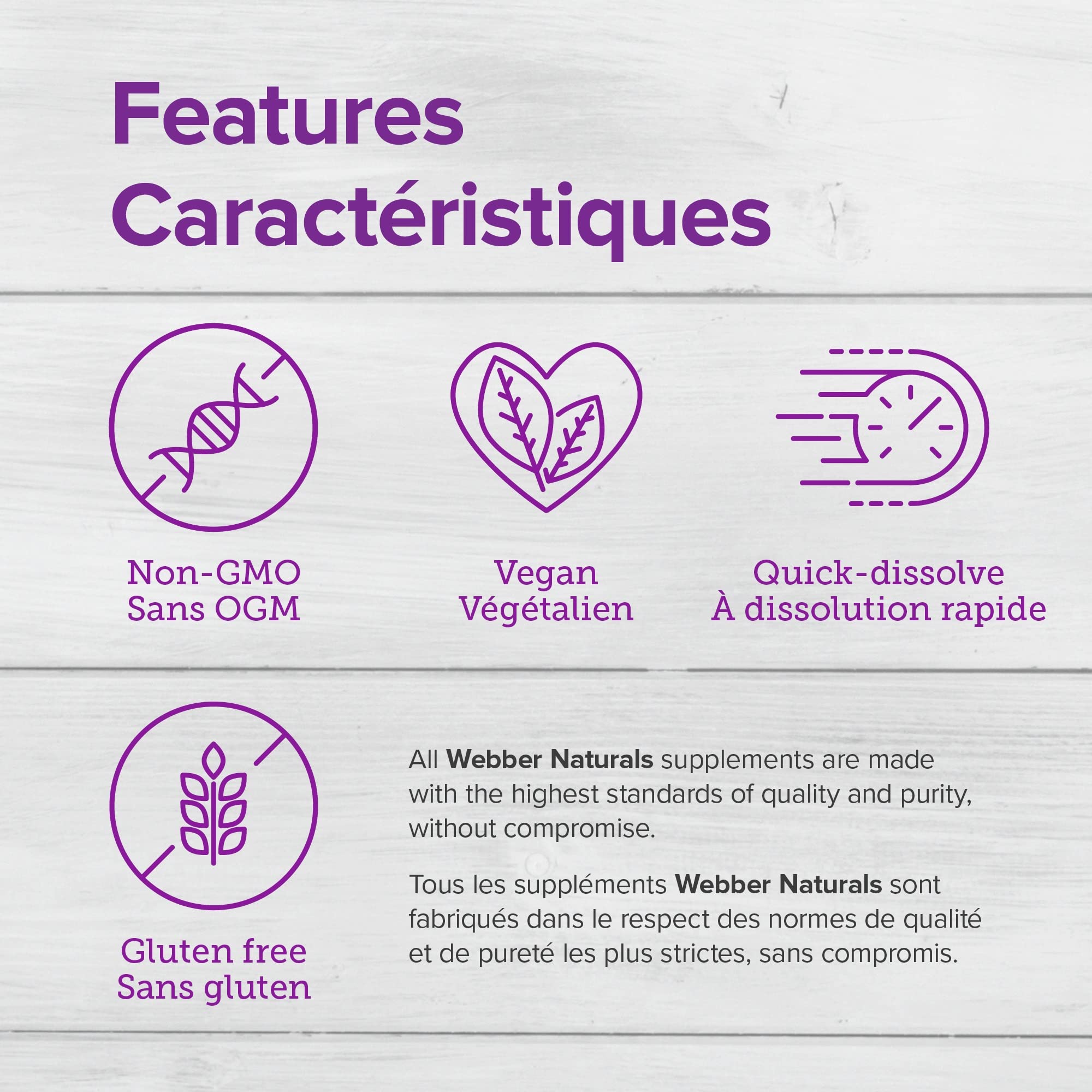 Webber Naturals Fibre4 porcion medida facilita la dosificacion