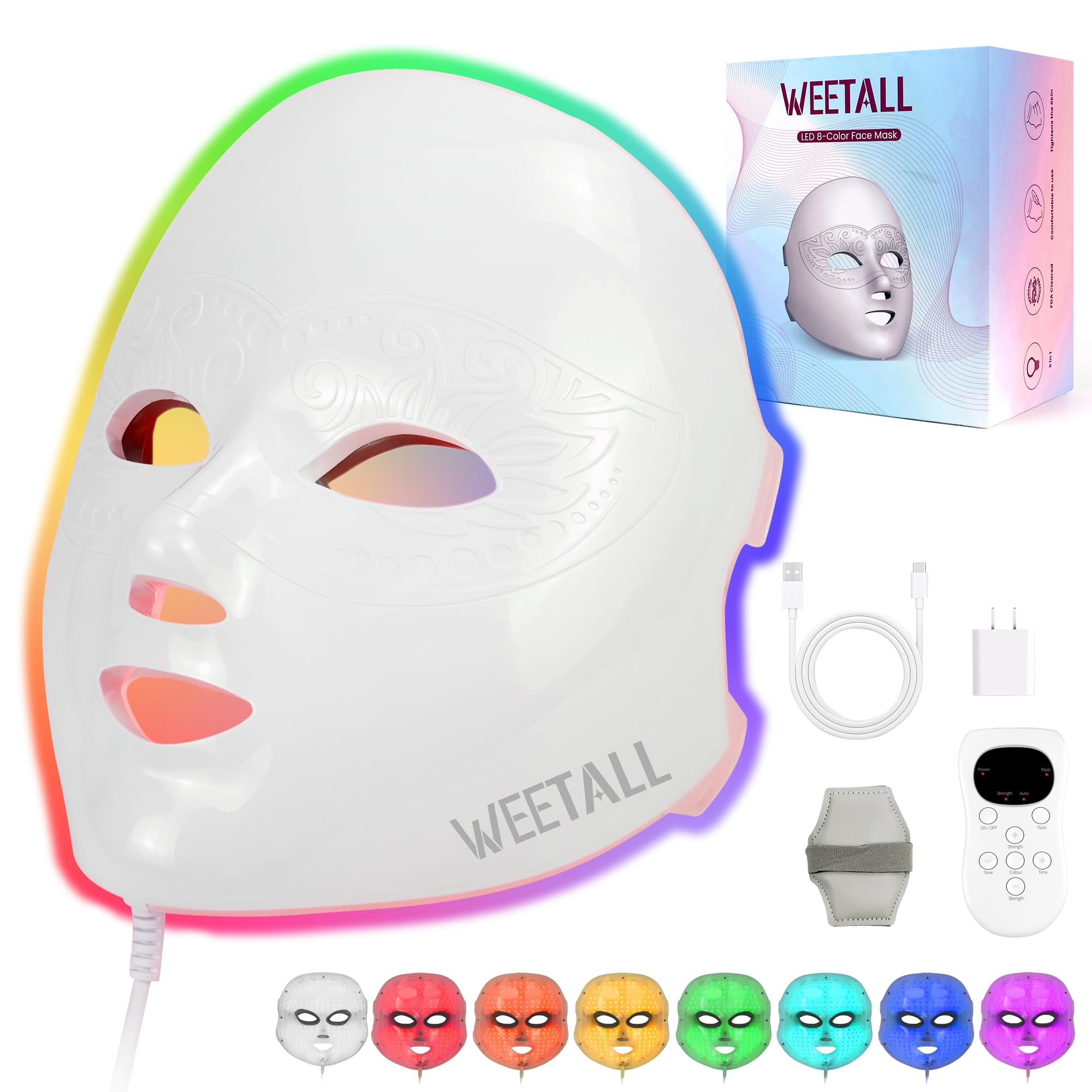 La WEETALL demuestra uso sencillo en casa para rostro.