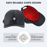 Gorro WEETALL emite calor suave para mayor comodidad durante la sesión