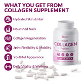 Weevit Collagen: ácido hialurónico y biotina para hidratación