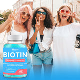Weevit gomitas biotina-colageno-keratina-hialuronico, combina nutrientes para piel y cabello.