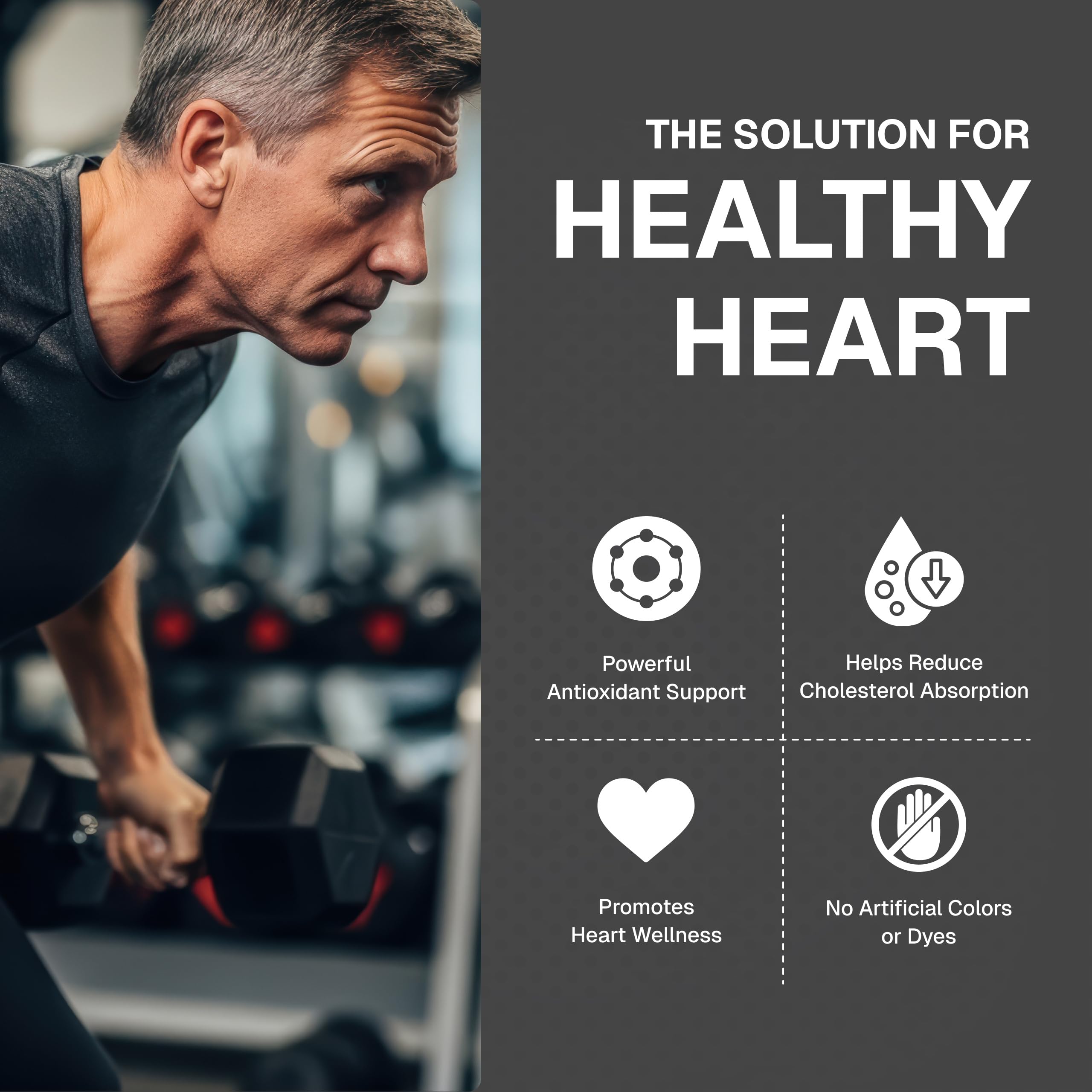Mezcla de fitoesteroles de Weider para antioxidante y salud