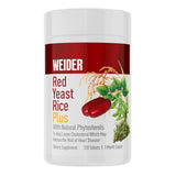 Weider Red Yeast Rice Plus en botella para apoyo cardiovascular diario