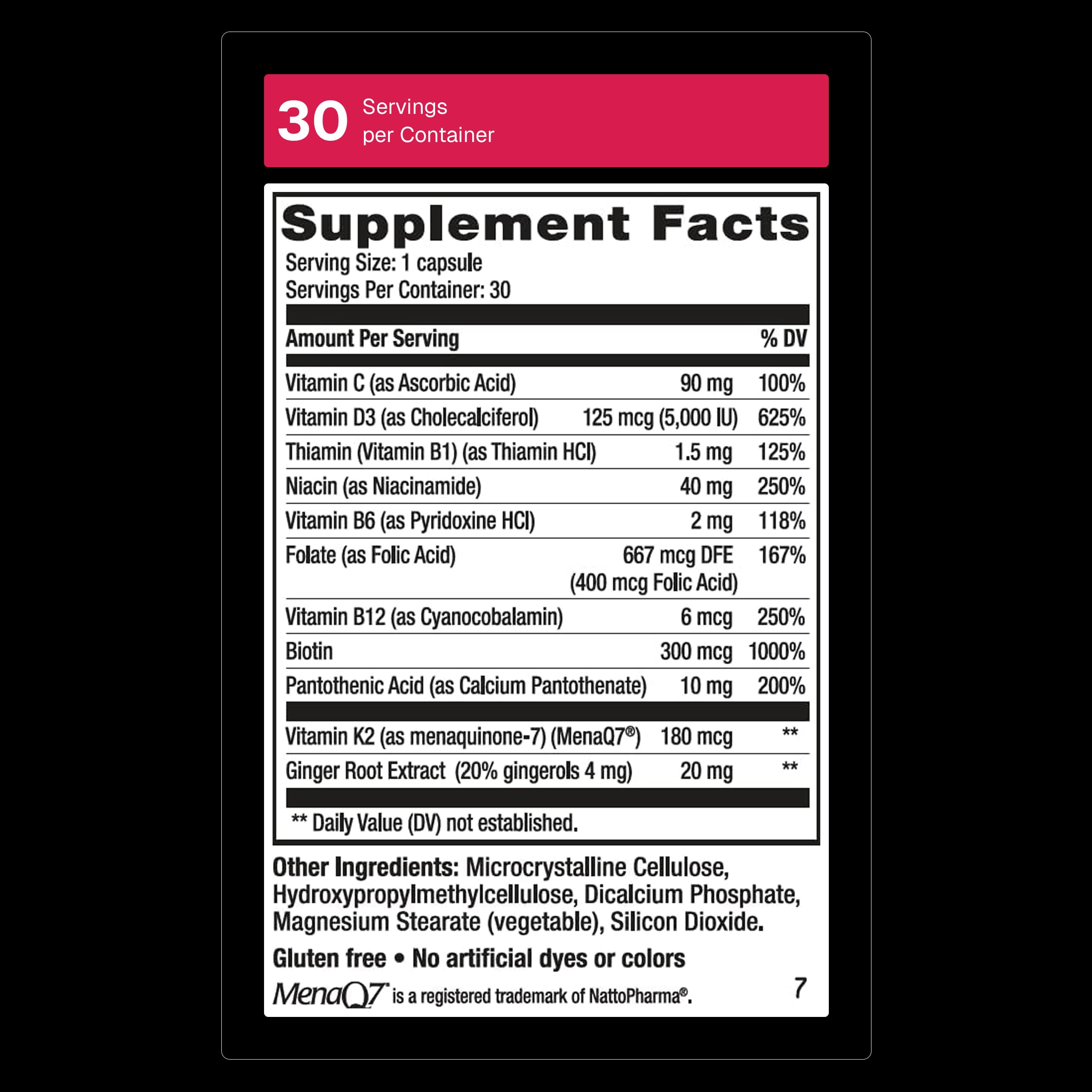 Weider Artery Health cápsulas veganas con K2 y D3, apoyan la salud arterial y la circulación.