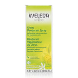 Weleda Desodorante Cítrico, atomizador, aroma de limón para revitalizar