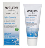Weleda pasta dental sal natural empaque: presentación ecológica para uso diario.