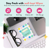 Well-Kept: toallitas para pantallas y smartphones, limpian huellas sin dejar residuos