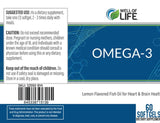 Well of Life Aceite de Pescado Omega-3, cápsulas, apoyo para movilidad articular diaria.