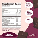 Wellah The Afterglow bote 30 porciones, ideal para mantener la rutina diaria de proteínas