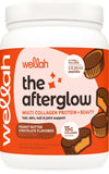 Wellah Afterglow, bote frontal, etiqueta legible para verificar sabor y composición.