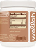 Wellah Colostrum crema de coco, endulzado con stevia, opción sin azúcar.