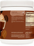 Cuchara medidora de Wellah Colostrum Mocha Latte para porciones precisas.